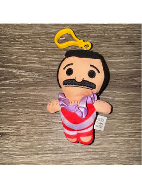 Bob's Burgers Trapeze Bob 4-Inch Clip-On Plush Toy